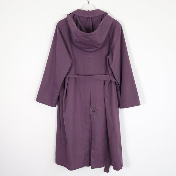 Vintage Classic Belted Trench Coat - Picture 7 of 8